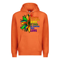 Carrot Be careful who you hate it could be someone you Premium Hoodie - FaDigitalArtStudio