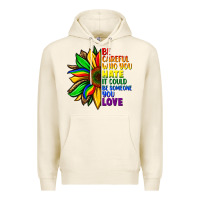 Tofu Be careful who you hate it could be someone you Premium Hoodie - FaDigitalArtStudio
