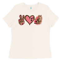 Bone Peace Love Cats Ladies Tee - Jasminsmagicworld
