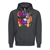 Smoke Small business mama Mother's Day Zipper Hoodie - FaDigitalArtStudio