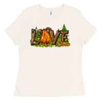 Bone camping love Ladies Tee - NancyCooperArtShop