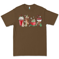 Cacao christmas tree cake and coffee cups Premium Tee - MaliasSmallBusiness