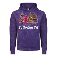Cloud Purple Merry Christmas Pine Tree Vintage Hoodie - Bettercallsaul