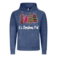 Vintage Denim Merry Christmas Pine Tree Vintage Hoodie - Bettercallsaul