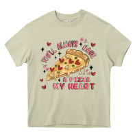 Mossy you'll always have a pizza my heart Heavy Core Tee - MaliasSmallBusiness