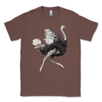 Chestnut Ostrich Classic Tee - LillyAllenDesigns