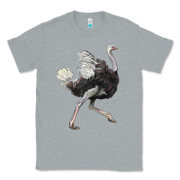 Heather Grey Ostrich Classic Tee - LillyAllenDesigns