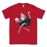 Red Ostrich Classic Tee - LillyAllenDesigns