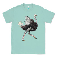 Seafoam Ostrich Classic Tee - LillyAllenDesigns