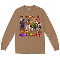 Toasted Coconut happy hallothanksmas dogs Long Sleeve Tee - texasbilliewilder
