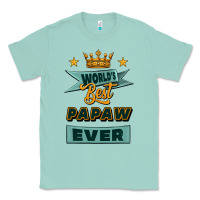 Seafoam world's best papaw ever Classic Tee - Jasminsmagicworld