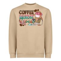 Coffee Nurse Repeat Heavyweight Sweatshirt | Teevron