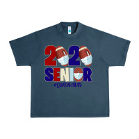 Midnight Navy Quarantined Senior 2020 American Football Urban Heavy Tee - Bettercallsaul
