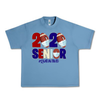 Pebble Blue Quarantined Senior 2020 American Football Urban Heavy Tee - Bettercallsaul