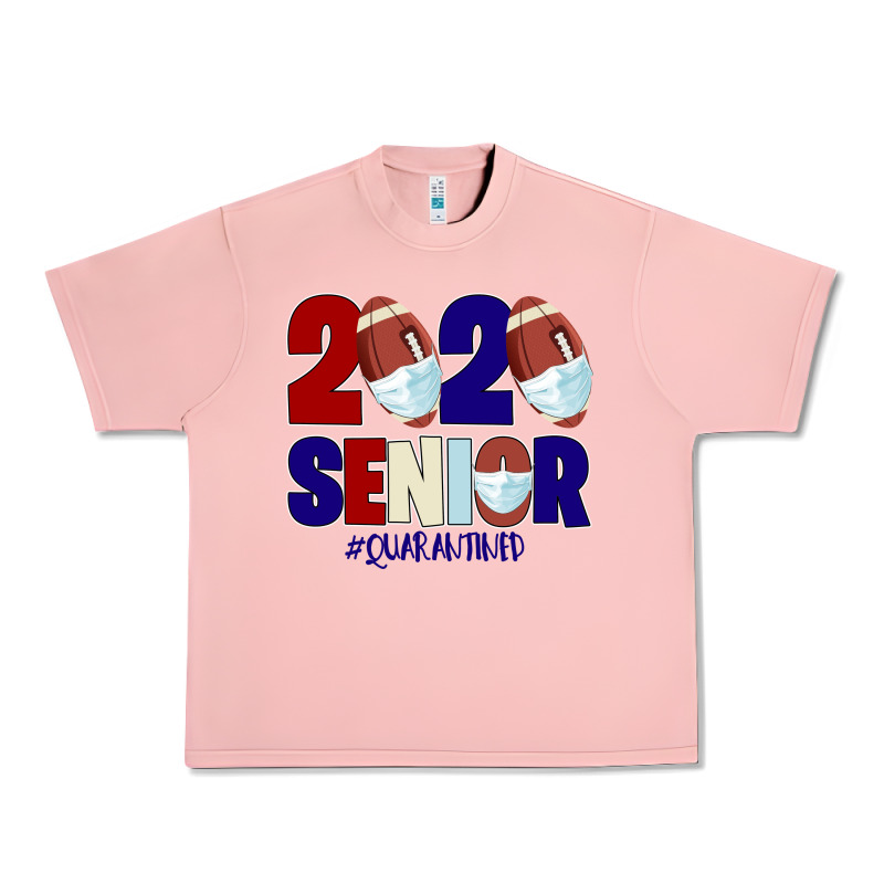 Quarantined Senior 2020 American Football Urban Heavy Tee by Bettercallsaul | Teevron