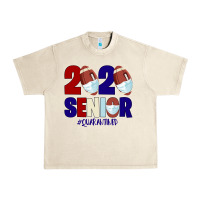 Sandshell Quarantined Senior 2020 American Football Urban Heavy Tee - Bettercallsaul