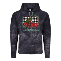 Cloud Black Merry Christmas Truck Vintage Hoodie - Bettercallsaul