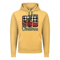 Vintage Mustard Merry Christmas Truck Vintage Hoodie - Bettercallsaul