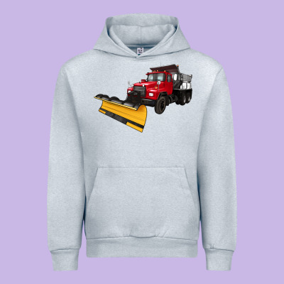 Snow Plow Urban Hoodie Designed By Artiststas