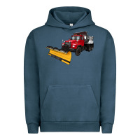 Pigment Midnight Navy snow plow Urban Hoodie - Artiststas