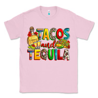 Bubblegum Pink tacos and tequila Classic Tee - RanaPortraitStore
