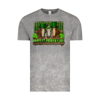 Cloud Rock happy st. patrick's day horses with leprechaun hat and bandana Vintage Tee - RanaPortraitStore