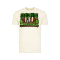 Vintage Arctic happy st. patrick's day horses with leprechaun hat and bandana Vintage Tee - RanaPortraitStore