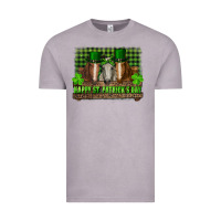 Happy St. Patrick's Day Horses With Leprechaun Hat And Bandana Vintage Tee | Teevron