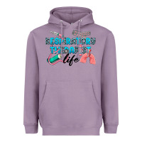 Lavender Western Respiratory Therapist Life Heavyweight Hoodie - LillyAllenDesigns