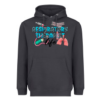 Smoke Western Respiratory Therapist Life Heavyweight Hoodie - LillyAllenDesigns