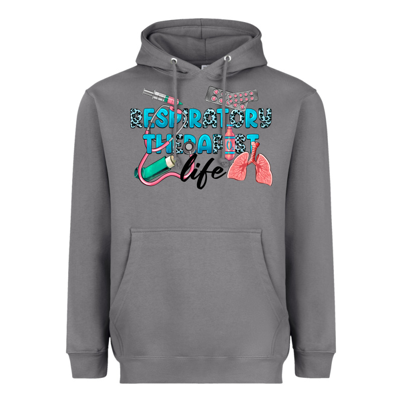 Western Respiratory Therapist Life Heavyweight Hoodie by LillyAllenDesigns | Teevron