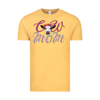 Vintage Mustard Cow Mom Vintage Tee - Bettercallsaul