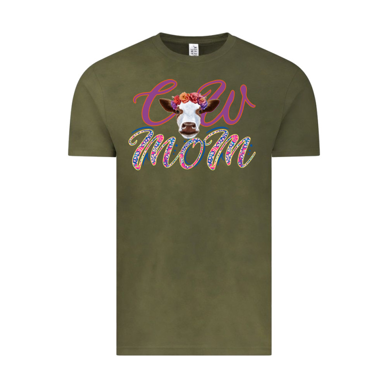 Cow Mom Vintage Tee by Bettercallsaul | Teevron