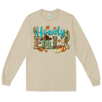 Western Howdy Fall Long Sleeve Tee | Teevron