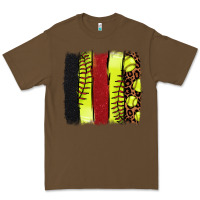 Cacao softball brushstroke Premium Tee - NancyCooperArtShop