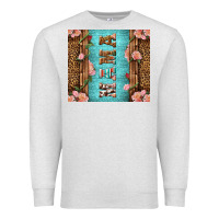 Oatmeal Heather Western Mama Pink Roses Mother's Day Premium Sweatshirt - LillyAllenDesigns