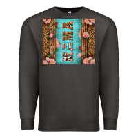 Smoke Western Mama Pink Roses Mother's Day Premium Sweatshirt - LillyAllenDesigns
