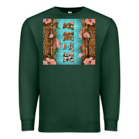 Sports Green Western Mama Pink Roses Mother's Day Premium Sweatshirt - LillyAllenDesigns