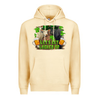 Pina Colada let's get lucked up charolais and black angus bull Premium Hoodie - RanaPortraitStore