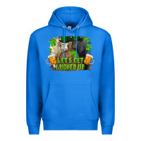 True Royal let's get lucked up charolais and black angus bull Premium Hoodie - RanaPortraitStore