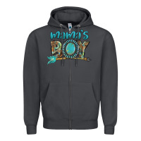 Smoke Mama's boy Mother's Day Zipper Hoodie - FaDigitalArtStudio