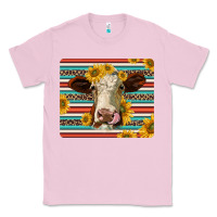 Bubblegum Pink serape leopard hereford cattle mousepad Classic Tee - Jasminsmagicworld