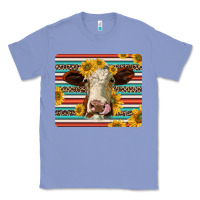 Colony Blue serape leopard hereford cattle mousepad Classic Tee - Jasminsmagicworld