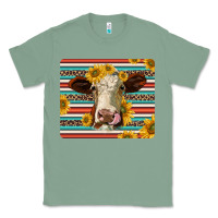 Sage serape leopard hereford cattle mousepad Classic Tee - Jasminsmagicworld