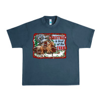 Christmas Is Best At The Farm Urban Heavy Tee | Teevron