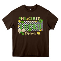 Chocolate Brown my class is full of lucky charms Heavy Core Tee - MaliasSmallBusiness