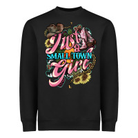 Just A Small Town Girl Heavyweight Sweatshirt | Teevron