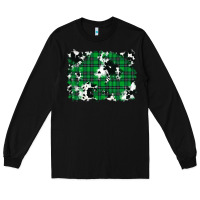 Black Christmas Joy With Chick Long Sleeve Tee - RanaPortraitStore