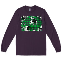 Plum Christmas Joy With Chick Long Sleeve Tee - RanaPortraitStore
