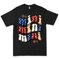 Black American mini Premium Tee - NancyCooperArtShop